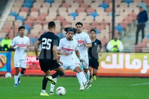 احتفال عبد المجيد وتسديدة الدباغ.. لقطات من مباراة الزمالك وبتروجت (صور)
